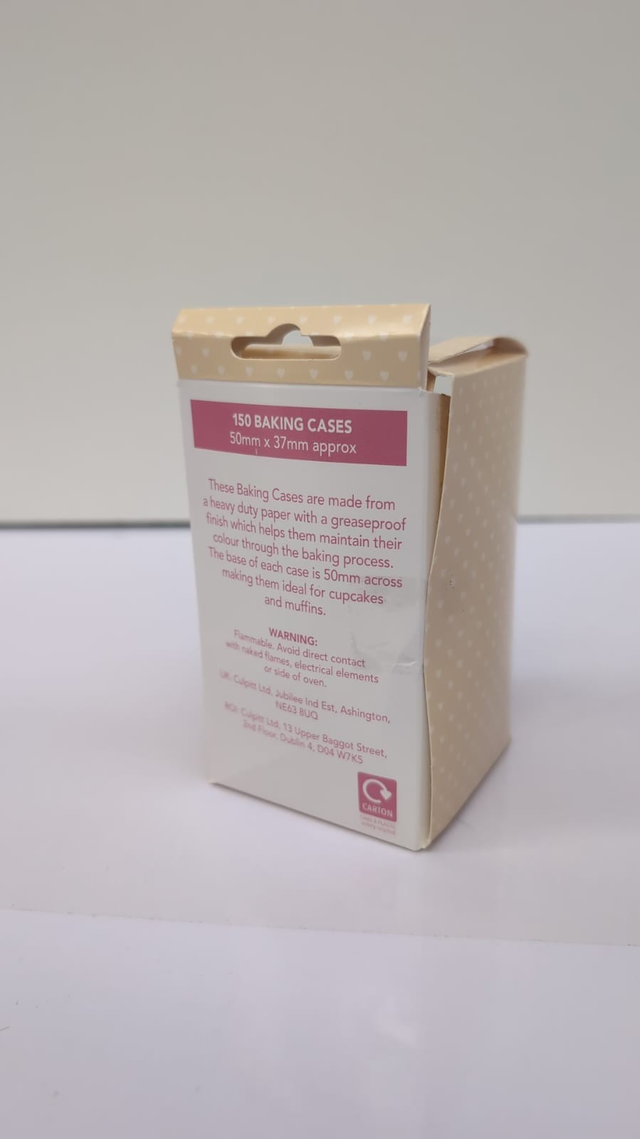 Baked with Love Brights Cupcake Cases 50mm – 150 Pack (Box Damaged)