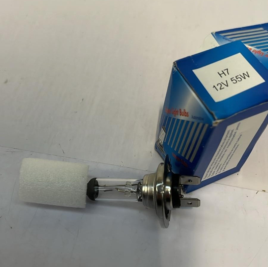 2 Pack Car Front Head Light Headlight H7 Bulb Light Lamp 12V 55W