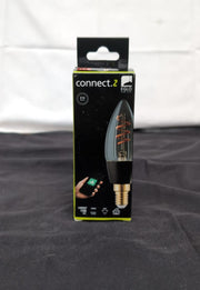 Eglo connect.z Smart-Home LED decorative light bulb E14, C35, ZigBee, 4W,BLACK