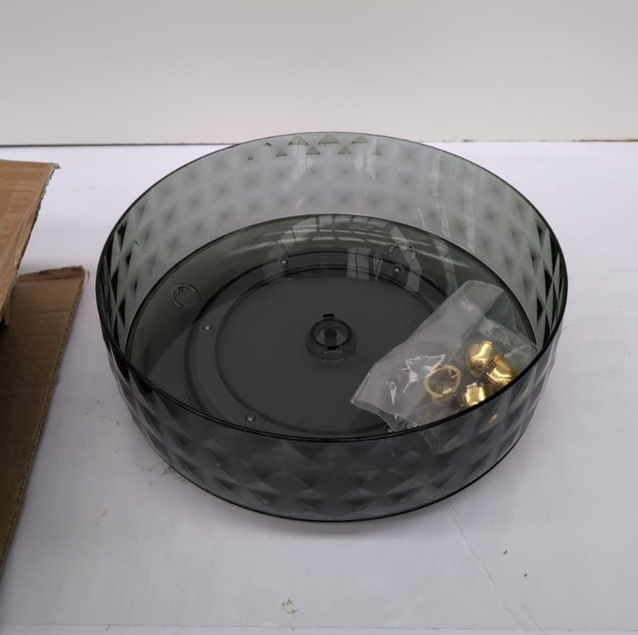 Lazy Susan Turntable, Rotating Storage Organizer, Rotating ,Dark Green