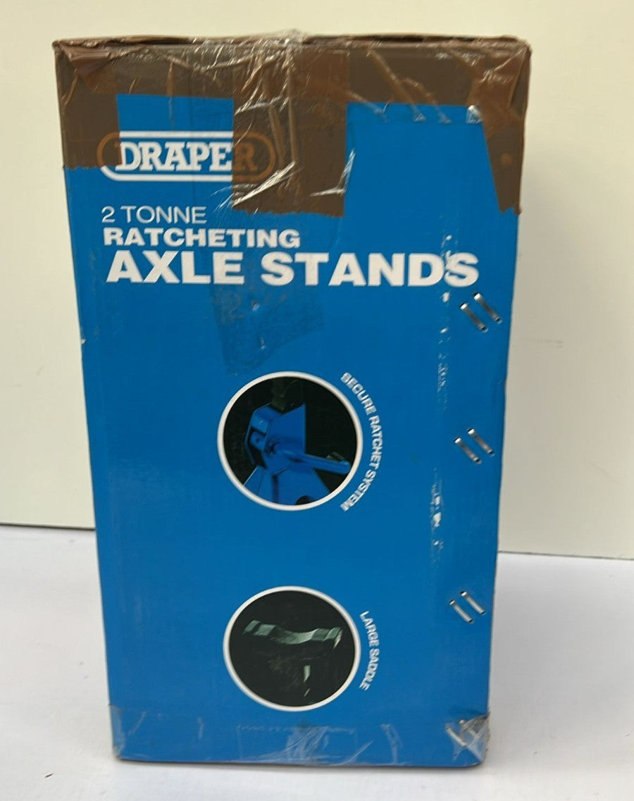 Draper Ratcheting Axle Stand, 2 Tonne Capacity (BOX DAMAGED)