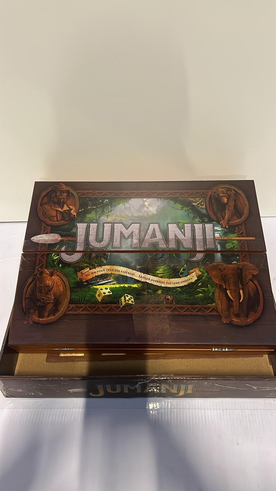 Spin Master JUMANJI, board game with many challenges (box damaged)