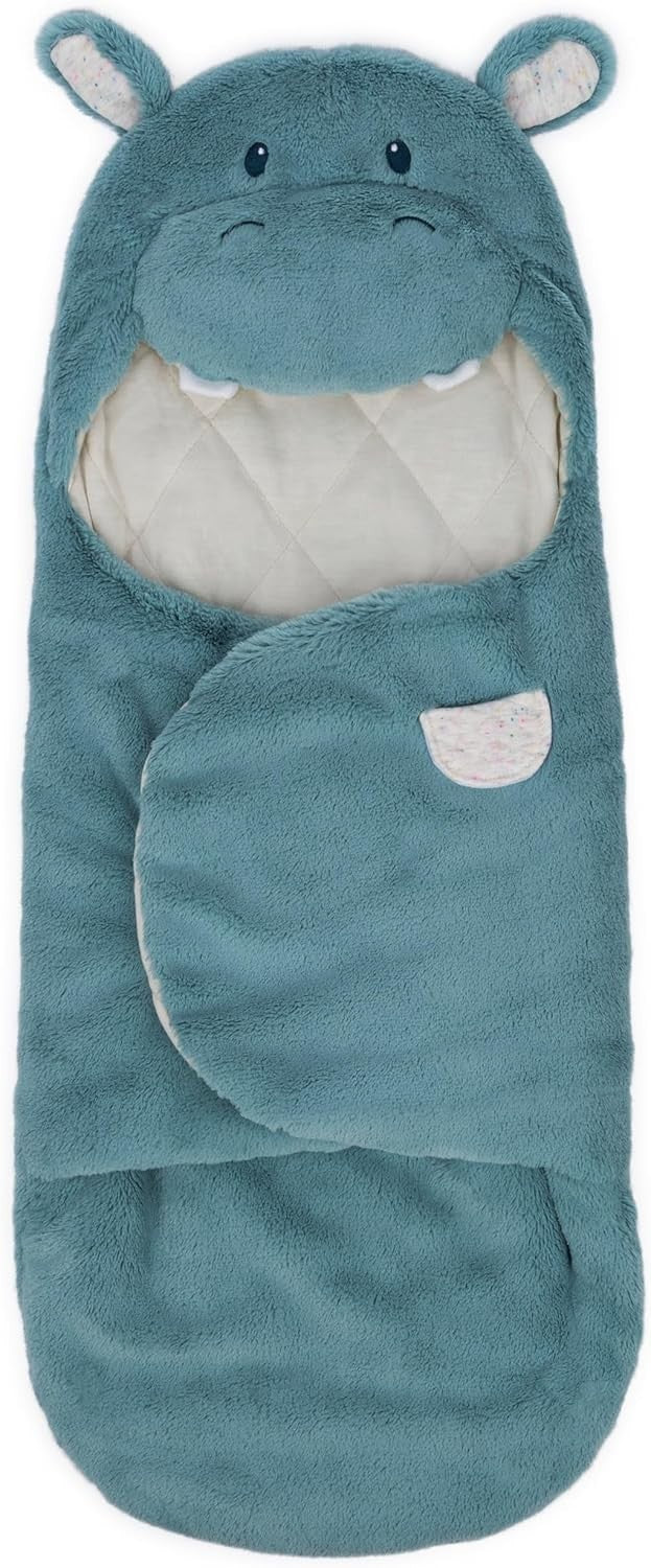 GUND Baby Oh So Snuggly Hippo Blanket Wrap (PACKAGING DAMAGED)