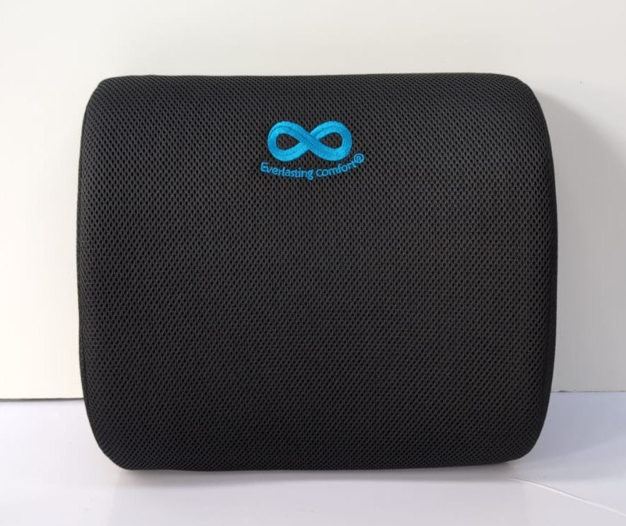Everlasting Comfort Lumbar Support Cushion for Car Seat and Office Chair