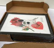 4 Pack A4 Black Picture Frame (BOX DAMAGED)