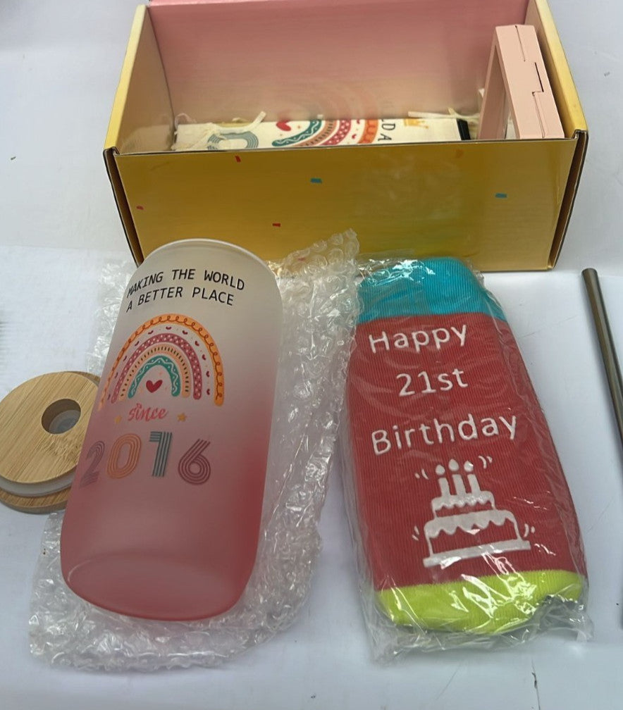 21st Birthday Gifts for Her, Unique 21 Year Old Birthdays Gift (BOX DAMAGED)