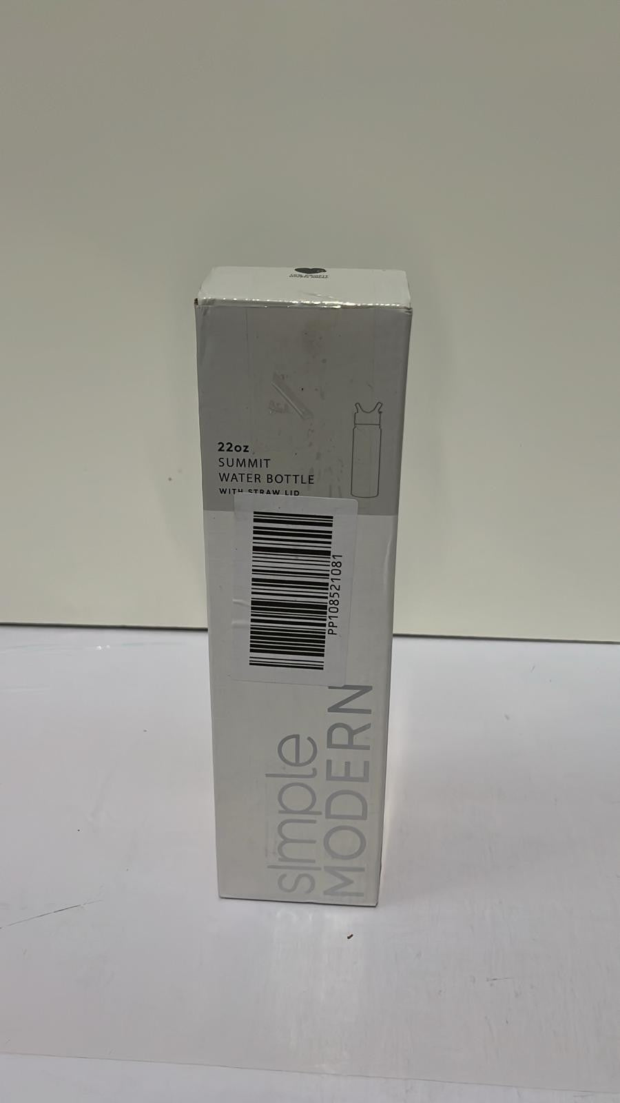 Simple Modern Water Bottle with Straw | Insulated Stainless Steel Bottle 650ml