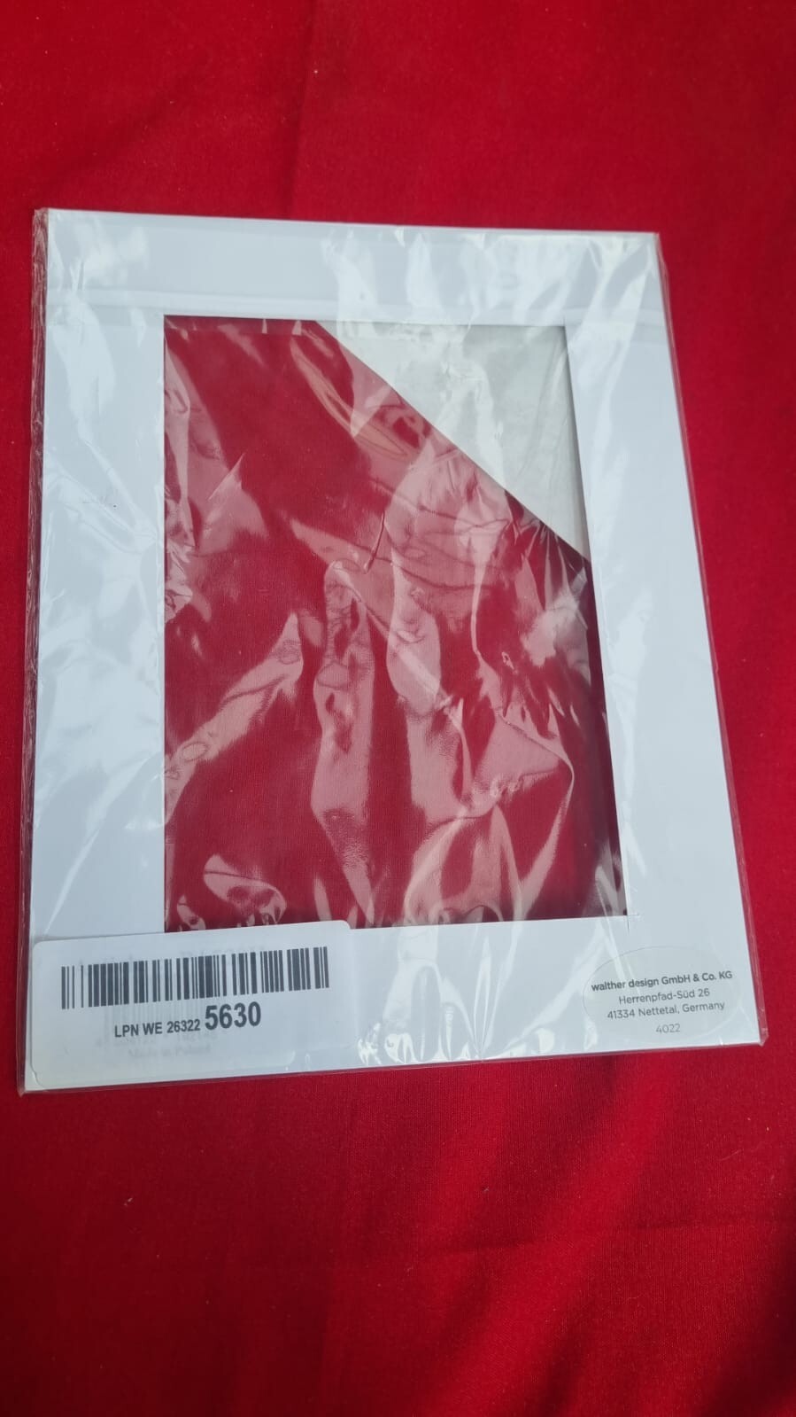 walther Design PassepArtouts Polar White for Frame size: 10 x 15 cm, 15x20cm