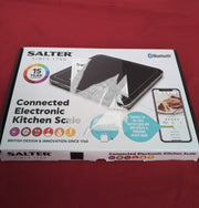 Salter 10kg cap, Bluetooth Kitchen Scale  Digital  Scale, (packaging damaged)