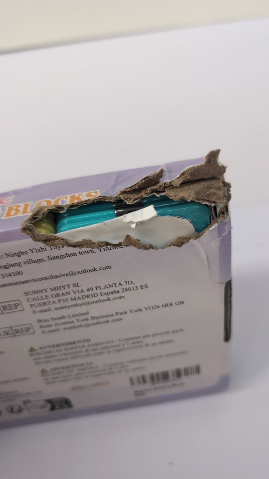 Magnetic Tiles Toys for 2 3 Year Old Girls,Magnetic  Blocks (box damaged)