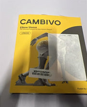 CAMBIVO 2 Pack Elbow Support for Men & Women, Elbow Brace,Large,Black