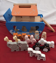Le Toy Van Wooden Noah's Ark Shape Sorter