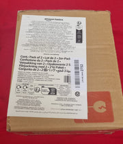 Amazon Basics Rectangular Photo Frame, Nickel, 2-Pack, 13 x 18 cm