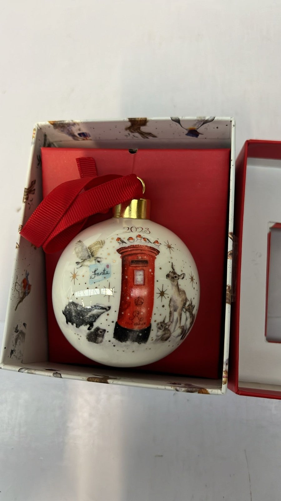 royal worcester bauble 6.6cm 2023 limited edition