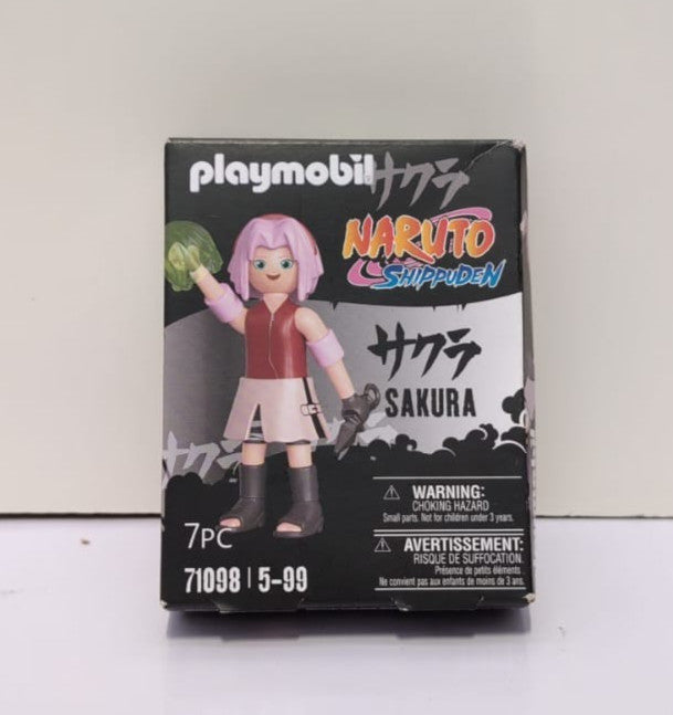 Playmobil 71098 Naruto: Sakura Figure Set, Naruto Shippuden Anime Figure