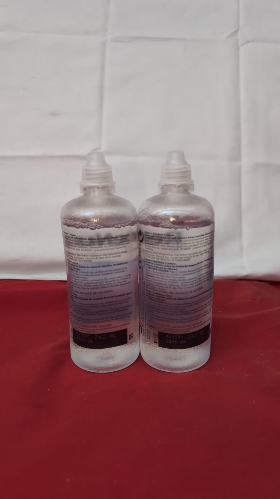 ReNu Multi-Purpose Contact Lens Solution 240 ml - Soft Comfortable Wear (2pack)