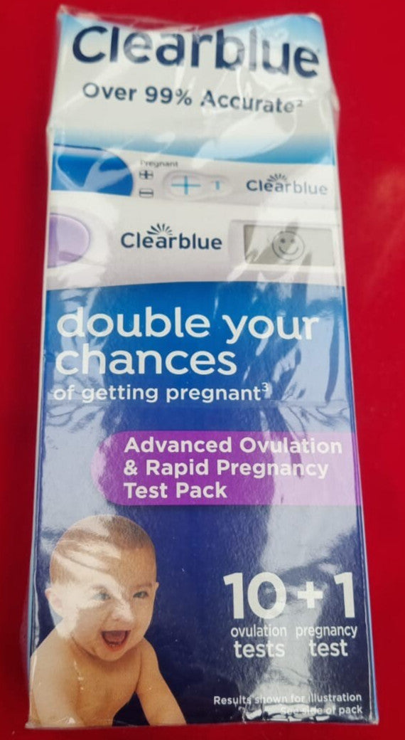 Clearblue Advanced Digital Ovulation Test and Early Pregnancy Test (box damaged)
