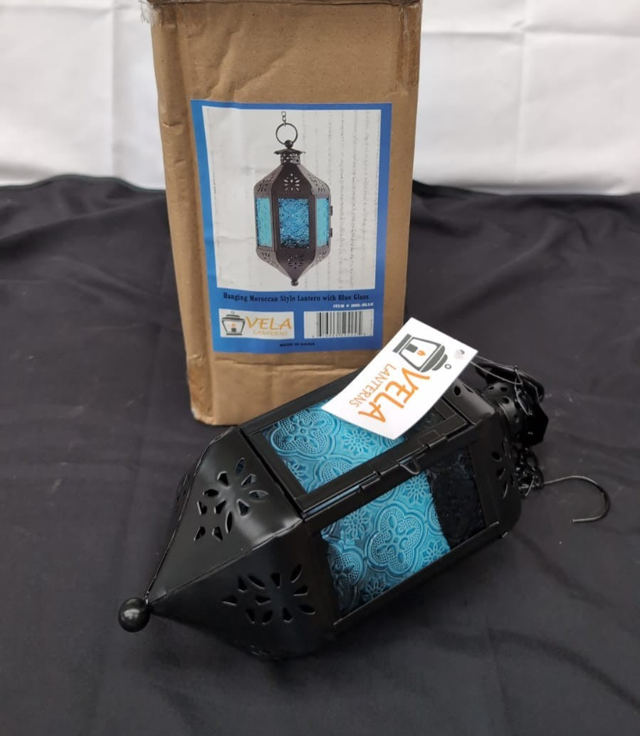 Vela Lanterns Hanging Moroccan Decorative Candle Lantern Lamp