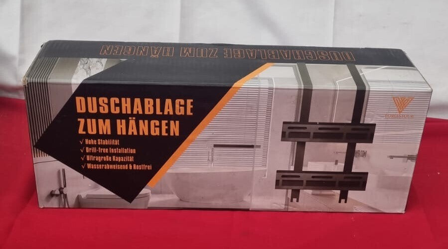 Door Shower Caddy No Drilling/Hanging Bathroom Shelf