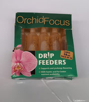 Growth Focus Orchid Drip Feeders 38ml – Pack of 10 Plant Feeders (Box Damaged)