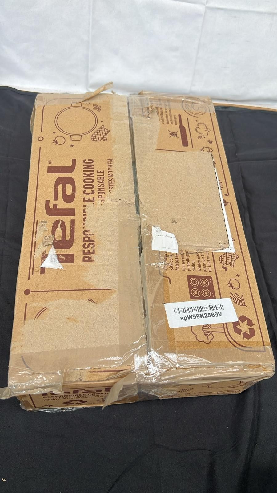 Tefal Comfort Max 20cm Stainless Steel Frying Pan Durable Non-Stick (BOXDAMAGED)