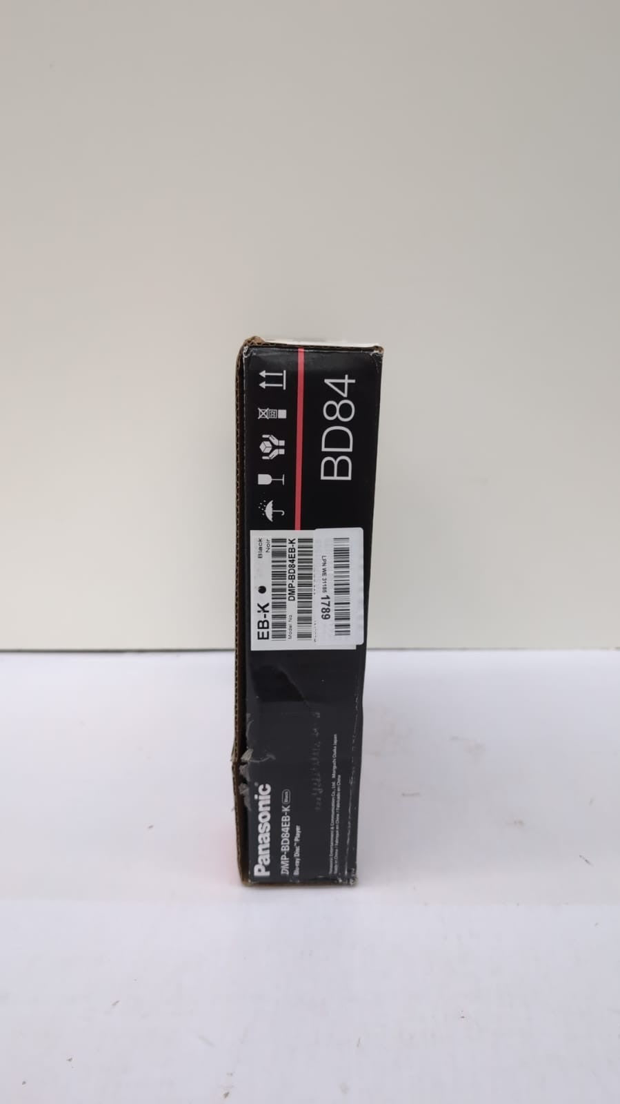 Panasonic DMP-BD84EB-K 2D Blu-ray Disc/DVD Player - Black (BOX OPENED)