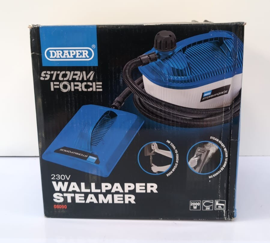 Draper Storm Force 08090 Wallpaper Steamer Stripper 2000 W | 230 V