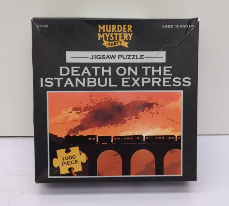 University Games Death on The Istanbul Express 1000 Piece (BOX DAMAGED)
