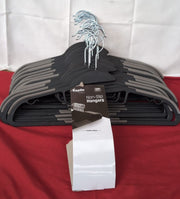 KEPLIN 20-Pack Non-Slip Hangers – Durable, Slimline Design(Packaaging Damaged)