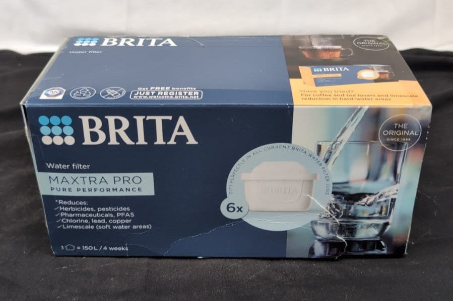BRITA MAXTRA PRO Performance Water Filter Cartridge - 6 Pack  (BOX DAMAGED)