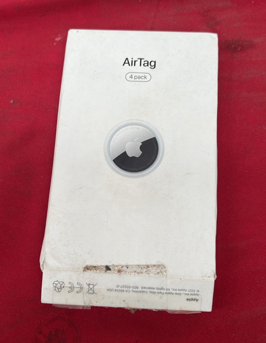 Apple AirTag (4 pack, Packaging Damaged)