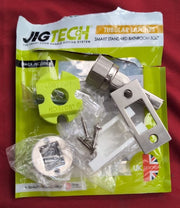 Jigetch JTL4224 Smart Bathroom Bolt, Satin Nickel (packaging damaged)