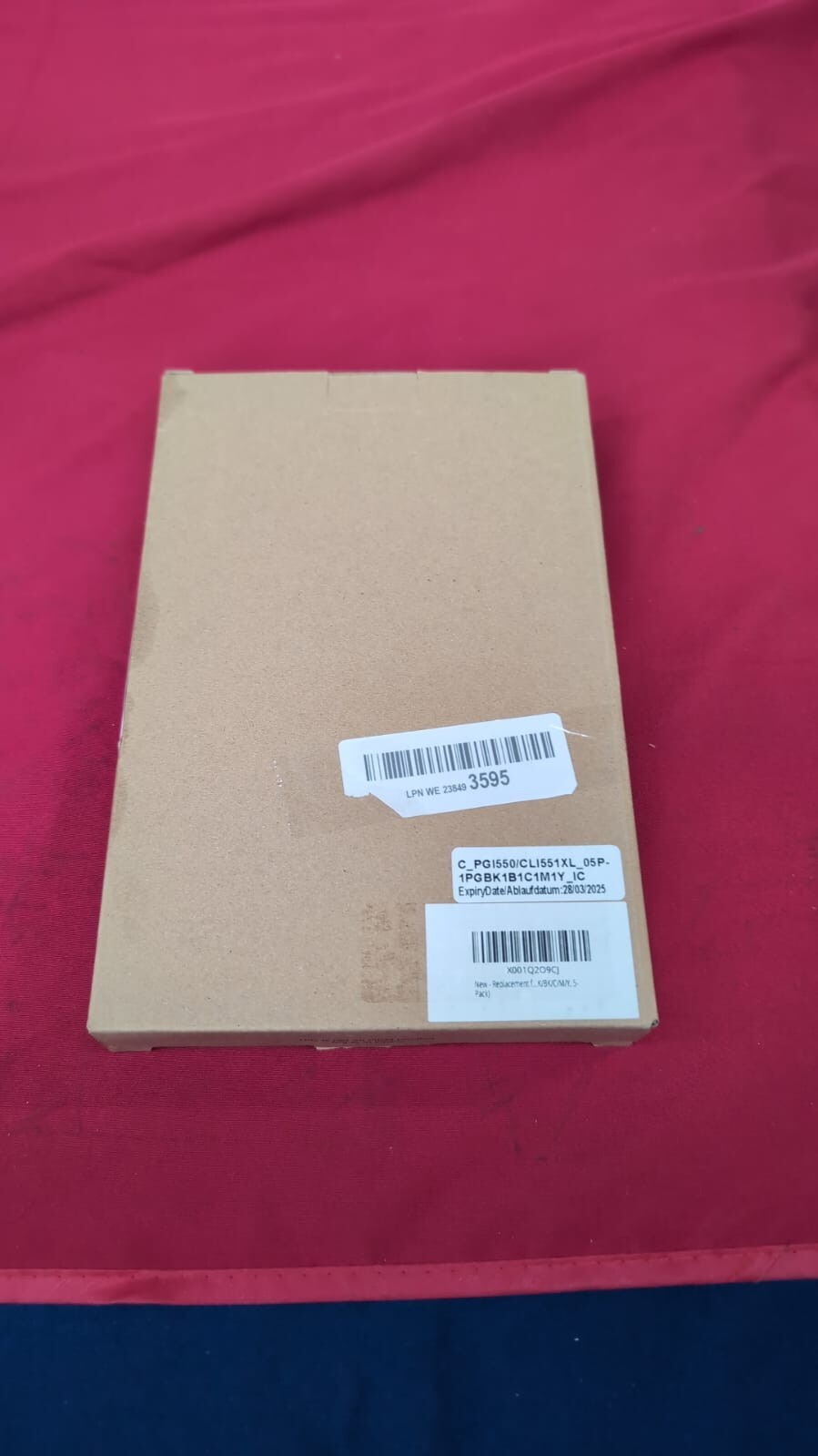 550 551XL Replacement for  lnk Cartridges Compatible (PGBK/B/C/M/Y, 5-Pack)