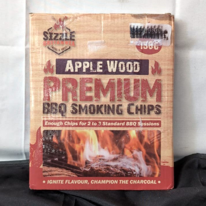 SOL Apple Wood Premium BBQ Smoking Chips 150g (BOX DAMAGED)