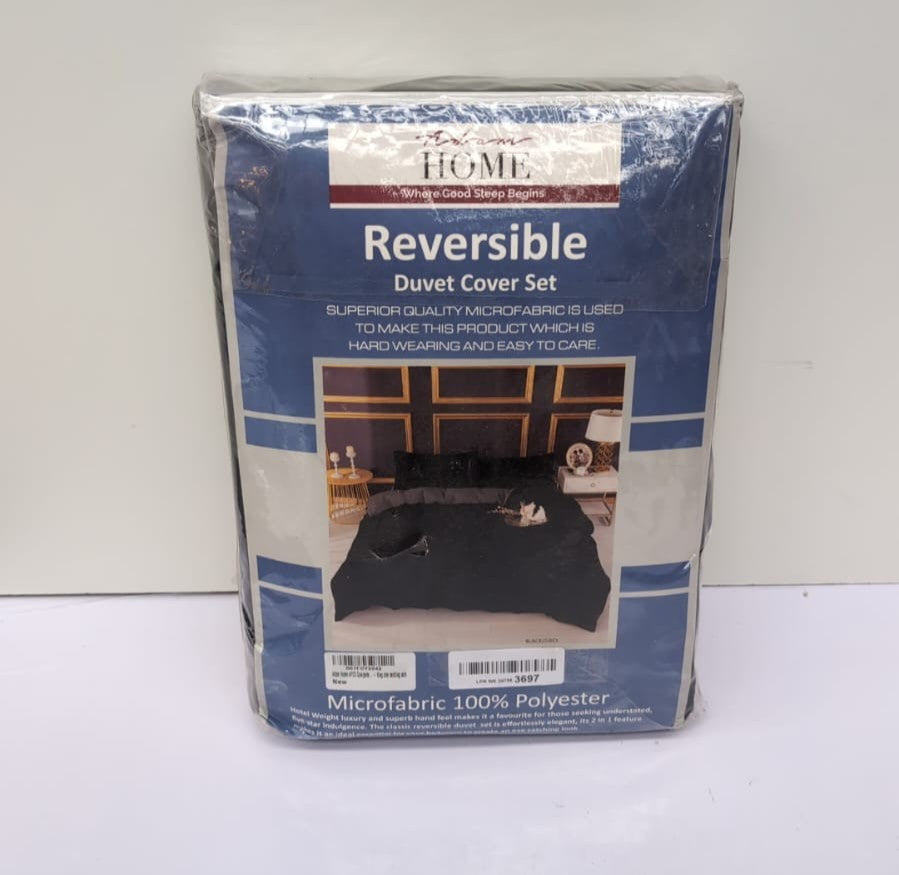 Adams Duvet Cover Quilt Cover Bedding Set Reversible King(PACK DAMAGED)