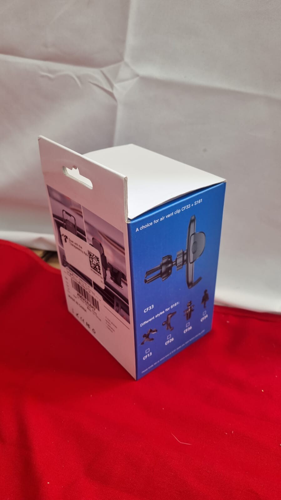 Car Phone Holder, Adjustable Car Phone Mount Cradle 360° Rotation