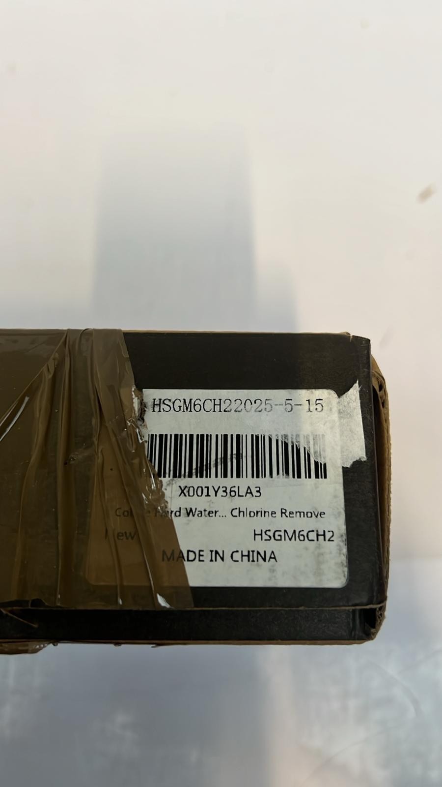 Cobbe Hard Water Filter Shower Head and Hose (BOX DAMAGED)