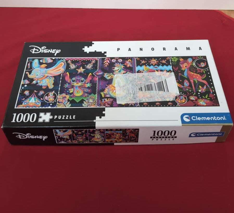 Clementoni  Classics 1000pcs Disney Joys Panorama Jigsaw Puzzle  (box damaged)