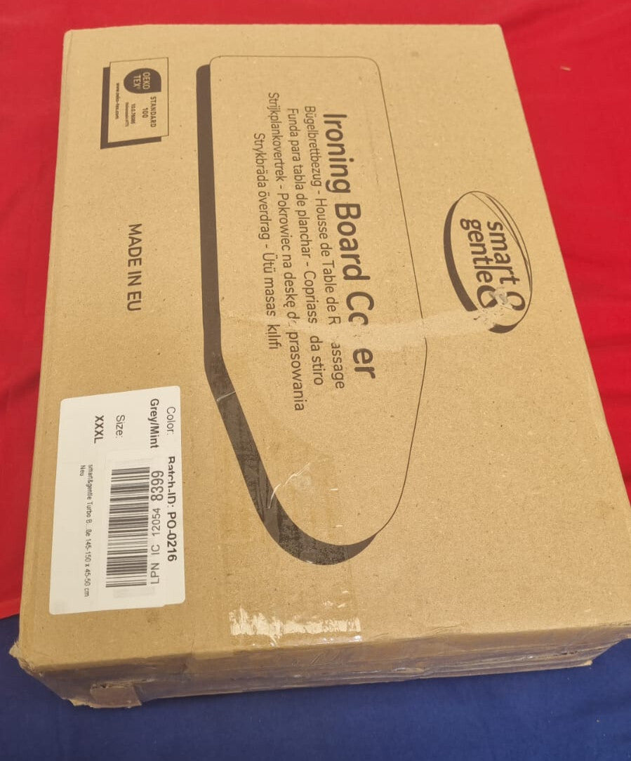 Super Soft Turbo Ironing Board Cover 150x50-50% faster with High Speed Steam