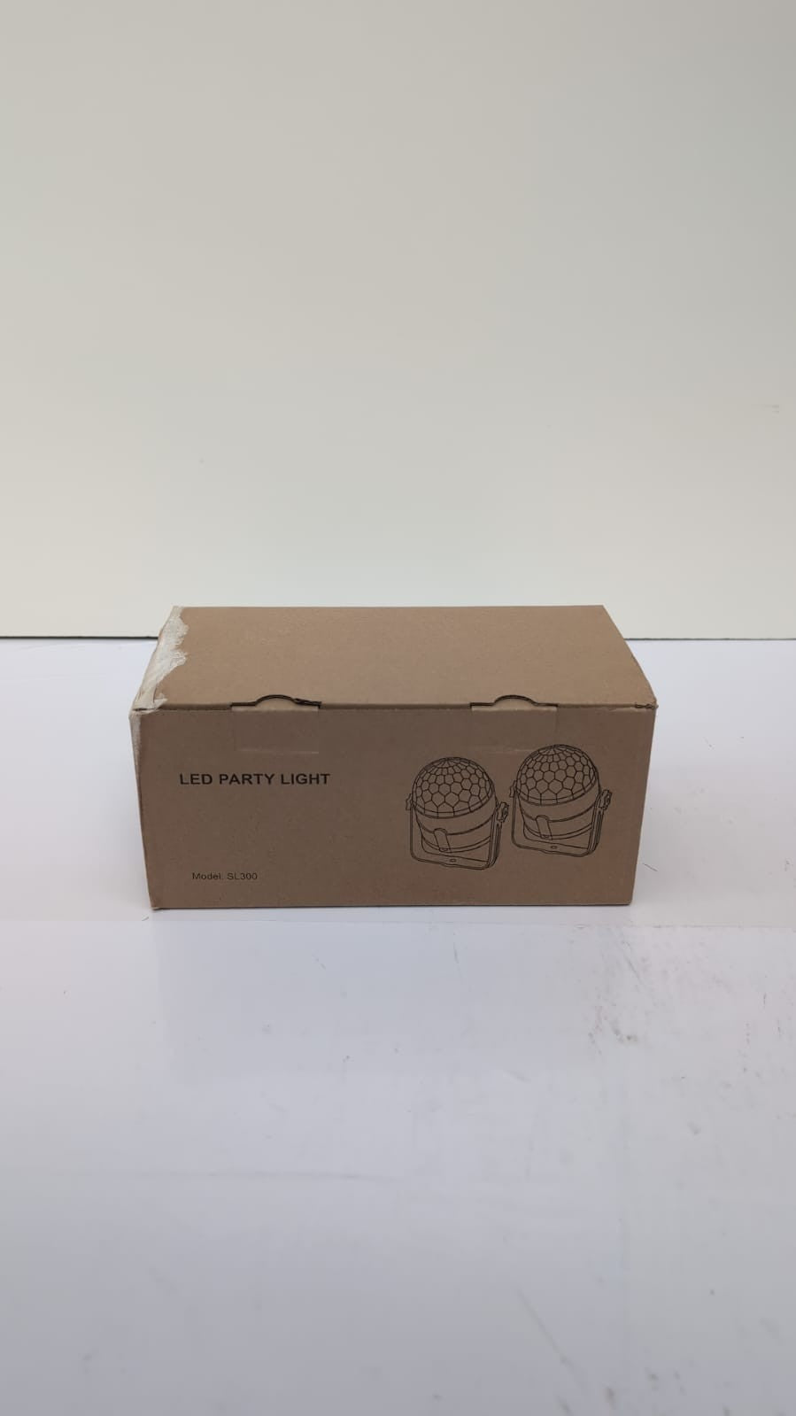 RIYO 360°Rotation Sound Activated Disco Ball Light 2 Packs(BOX DAMAGED)
