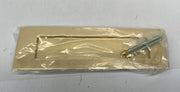 Golden Design Postal Letter Plate in Polished Brass Finish, Mail Slot - 10"