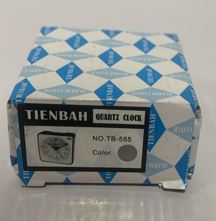 Silent Alarm Clock, Compact Silent Alarm Clock with Snooze and Nightlight