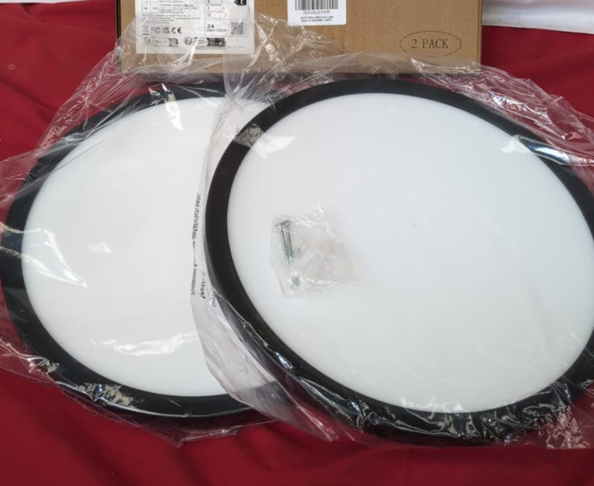 LED Ceiling Light Fitting Fueva Round lamp with Motion (2 pack - 29cm diameter)