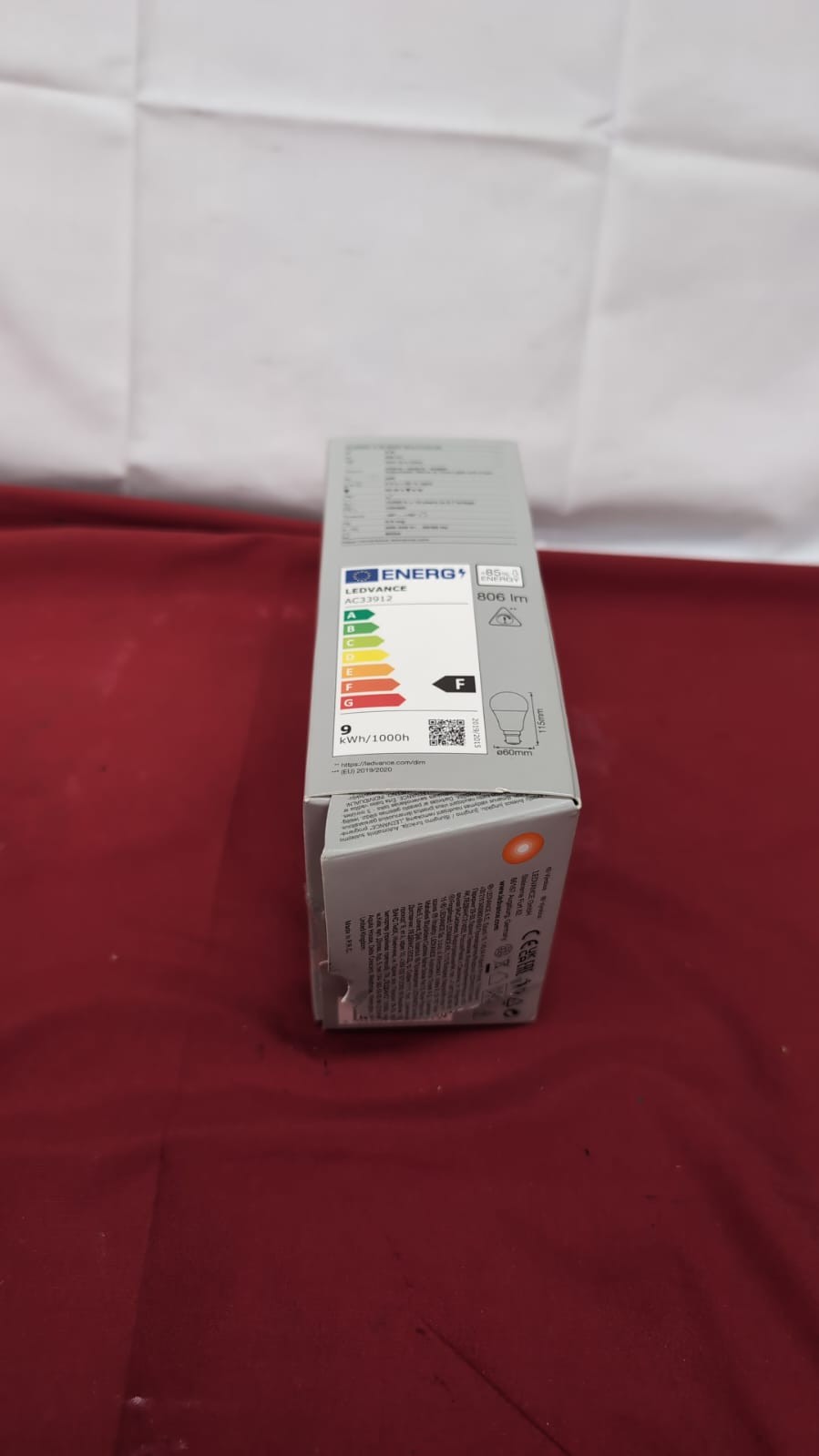 LEDVANCE Smart LEDLamp with WiFi Technology Base: B22D, Di mmable (box damaged)