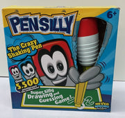 Pensilly drawing game, silly drawing game, wobbly pen