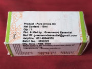 Greenwood Essential Pure Arnica Oil with Glass Dropper Natural 15ML