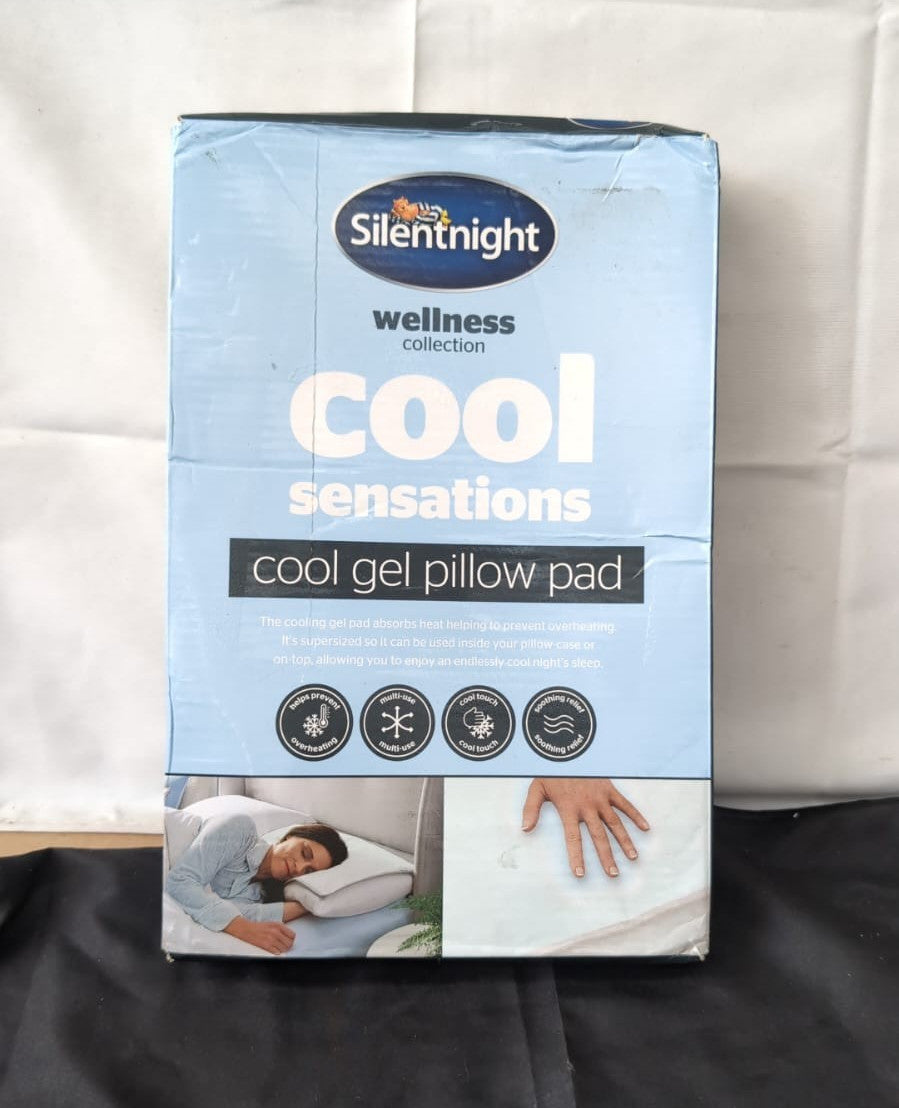 Silentnight Restore Cooling Pillow Pad Mat Gel 60x40cm(BOX DAMAGED)