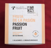 Beauty Image Passion Fruit Hot Oil Body Massage Candle