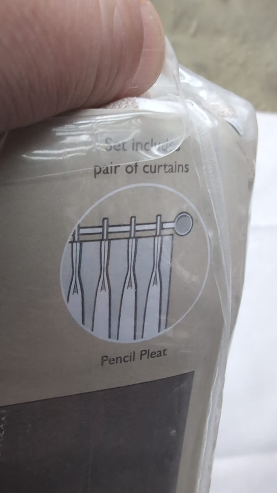 furn. Yard Hebden Pencil Pleat Curtain Pair – Ultra Soft Cotton Lined Striped