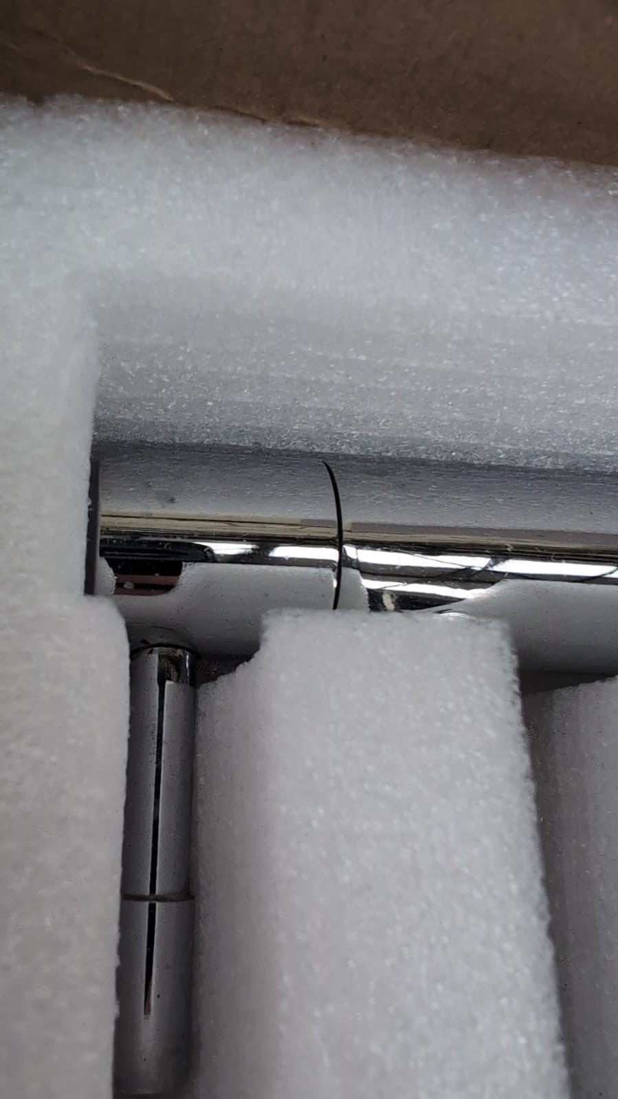 Basin Taps Pair Twin Bathroom Sink Taps Traditional Two Holes (USED)